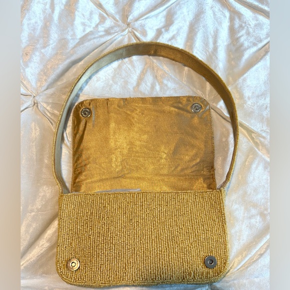 🏖️ Beaded Beach Scene Bag | Vacation Coastal Summer Shoulder Purse - Picture 4 of 6